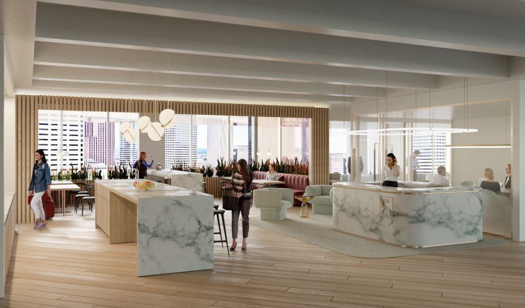 International real estate firm Hines and workplace provider Industrious are teaming up.