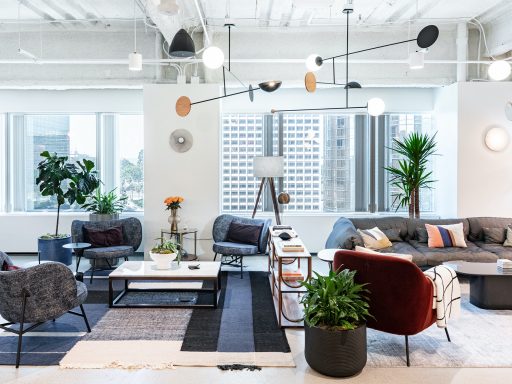 Get a look inside Industrious 5th and Flower.
