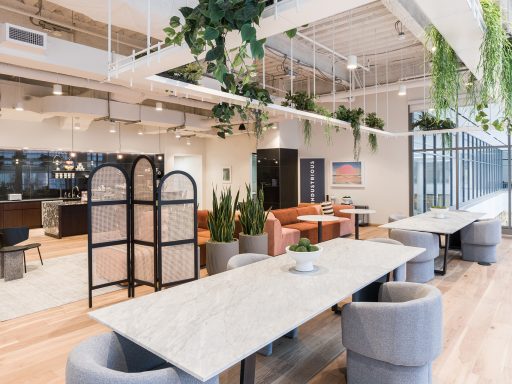 Get a peek inside Industrious Fashion District.