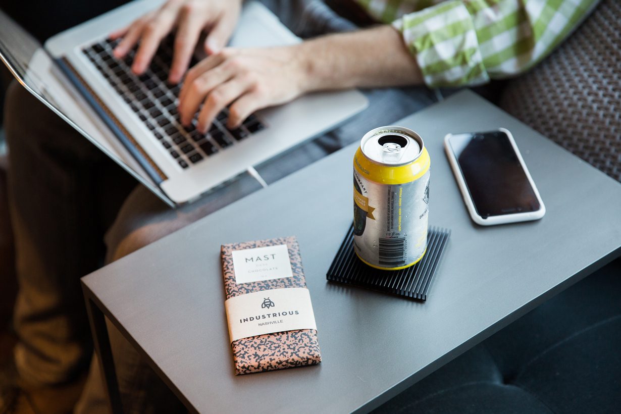 Common spaces have soft seating areas that are perfect for lunch breaks or casual meetings.