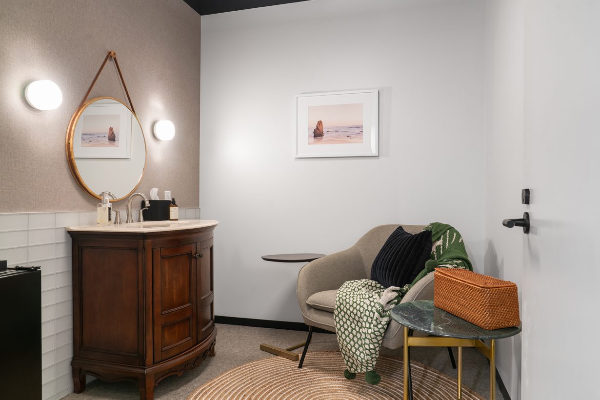 All Industrious locations have a private, designated wellness room for breastfeeding, pumping, or medical needs.