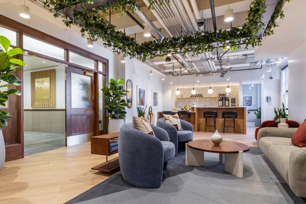 Get a look inside The Square with Industrious in Salt Lake City.