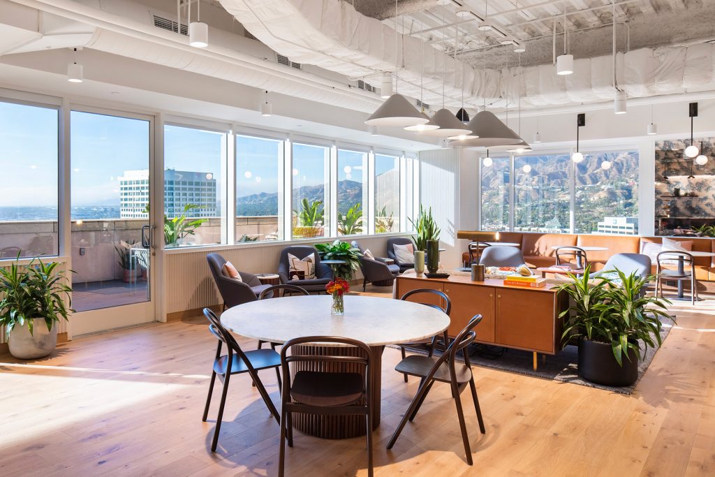 Los Angeles’ Industrious Downtown Glendale is filled with greenery and natural light.