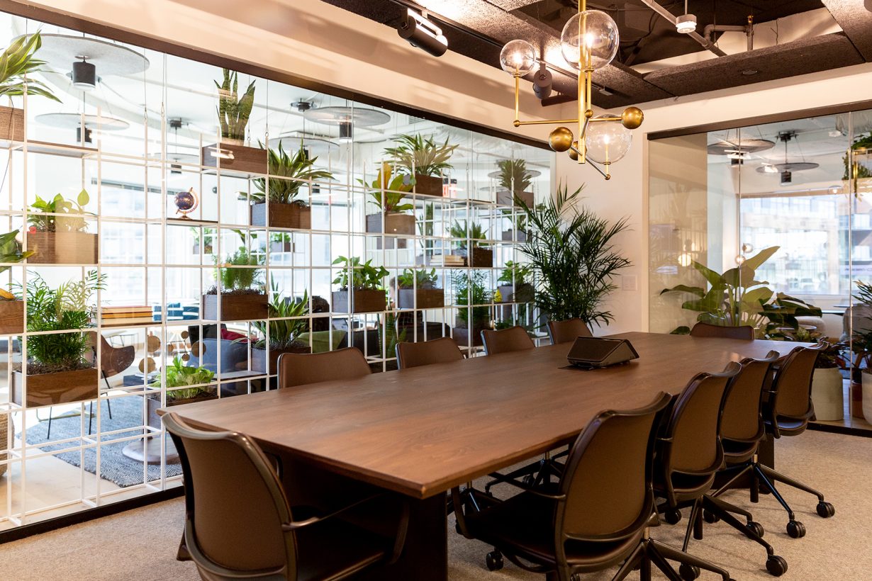 Meeting rooms with A/V equipment can accommodate meetings of all sizes.