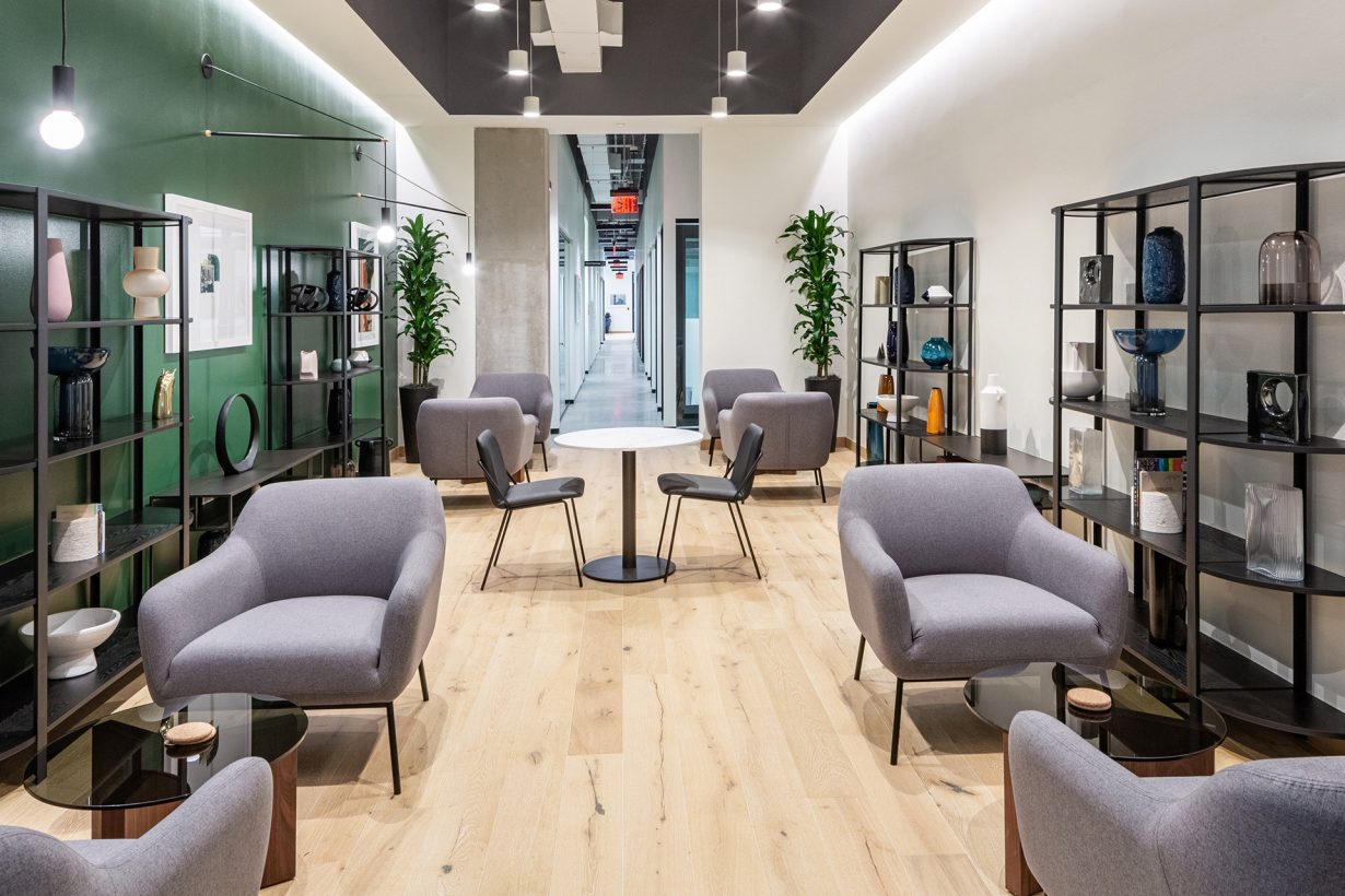 Common areas are perfect for casual meetings or breaks throughout the day.