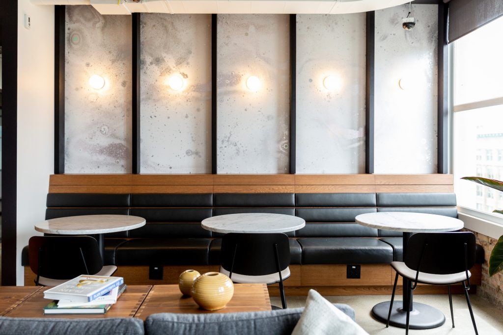 Senior Manager of Design and Growth Amy Riggs helps create spaces that allow members to work from anywhere.