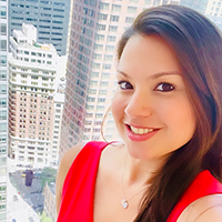 Picture shows Aline Dionisio - Member Experience Manager