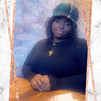 Picture shows Dominique Johnson - Member Experience Associate