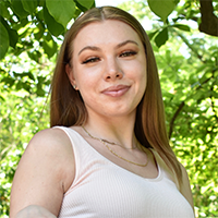 Picture shows Samantha Ayers - Member Experience Associate